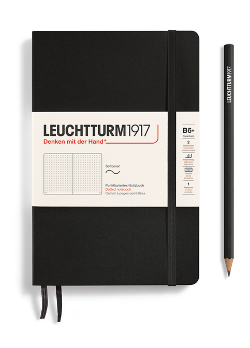 Leuchtturm1917 B6+ Softcover Ruled Notebook