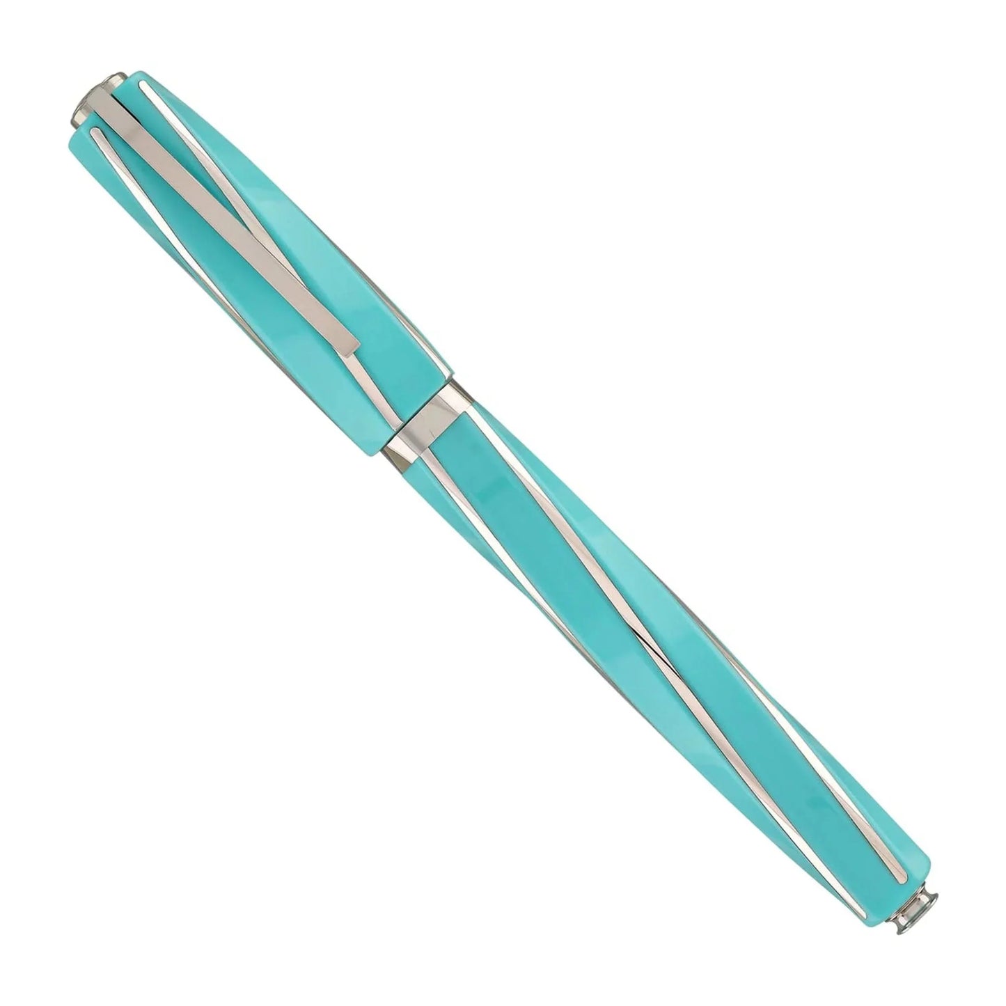 Visconti Divina Elegance Wave Sea Foam Green-18kt