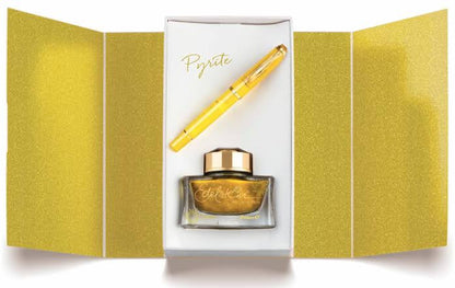 Pelikan Classic M200 2026 Special Editioin Fountain Pen Pyrite - Ink Giftbox Set