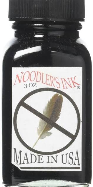 Noodler's X-Feather Black 3oz Bottled Ink