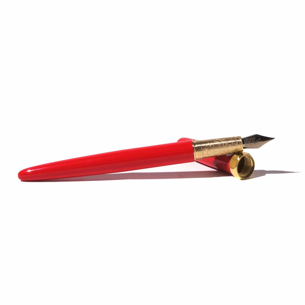 Ferris Wheel Press Brush Fountain Pen - Gold Plated Nib