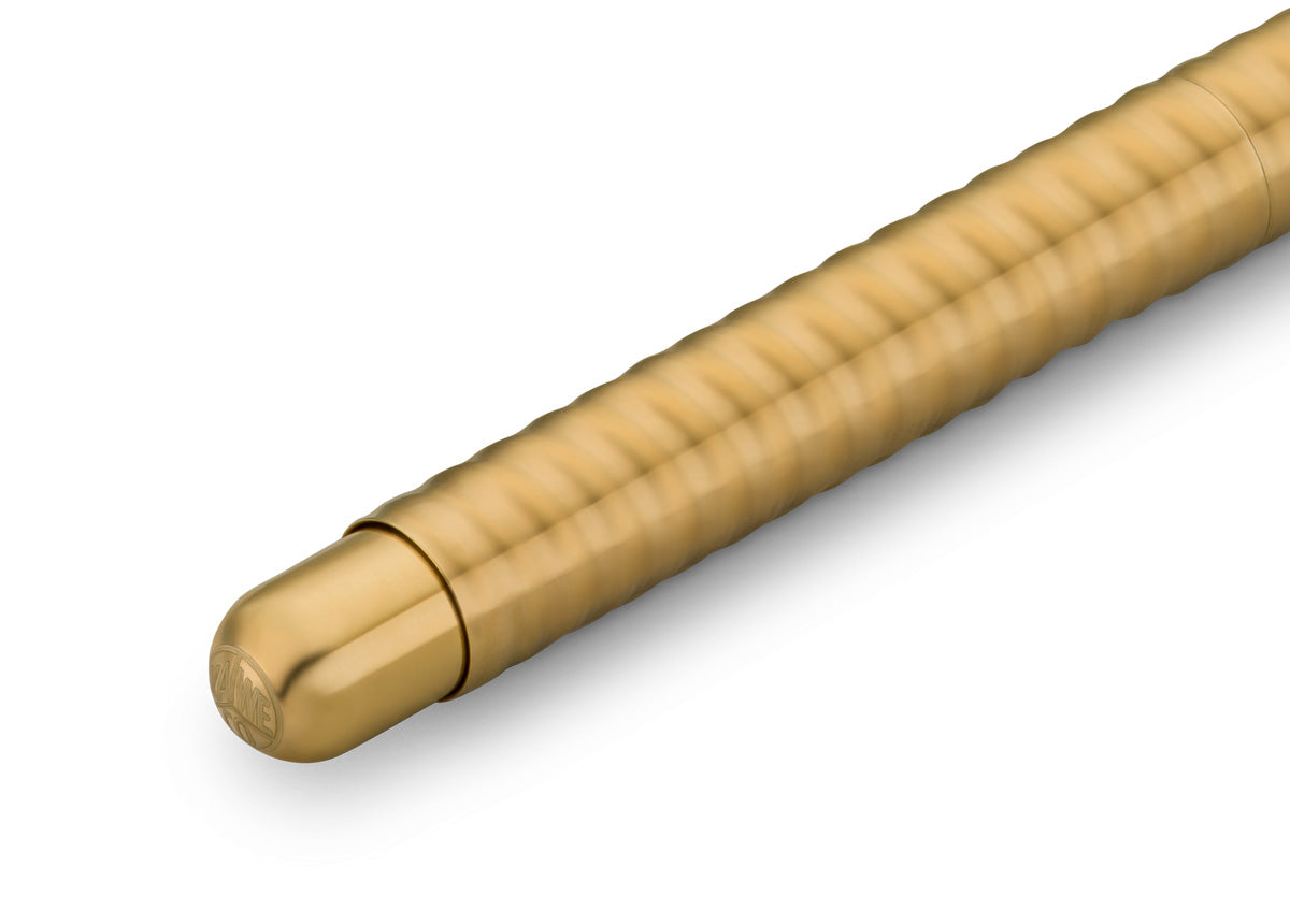 Kaweco Liliput Brass Wave Ballpoint