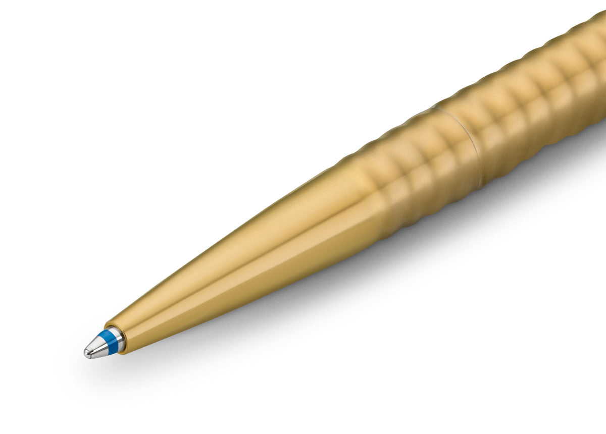 Kaweco Liliput Brass Wave Ballpoint