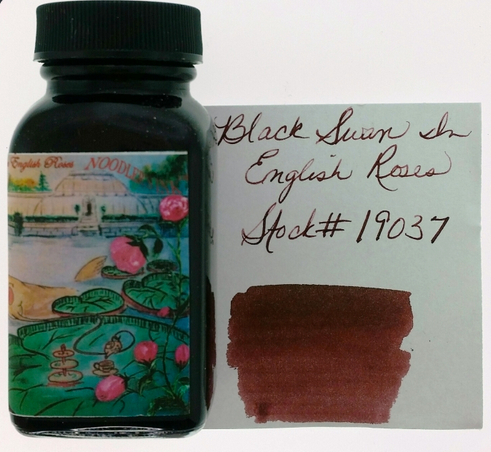 Noodler's Black Swan English Roses Bottled Ink