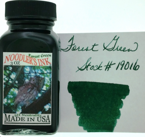 Noodler's Forest Green Bottled Ink