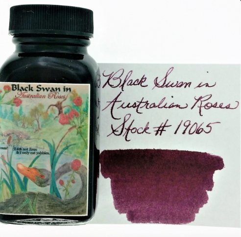 Noodler's Black Swan Australian Roses Bottled Ink