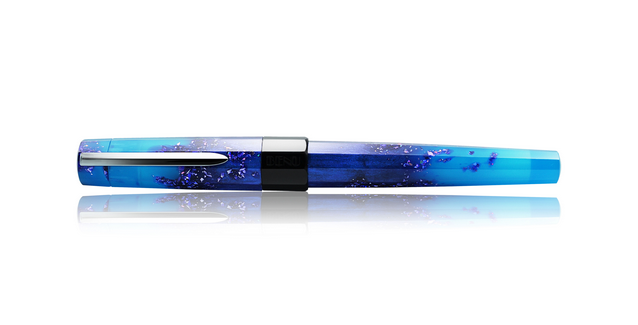 Benu Euphoria Scent Of Irises Luminescent Fountain Pen