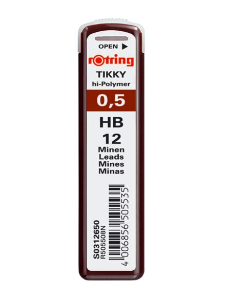 Rotring Tikky Hi-Polymer Pencil Lead