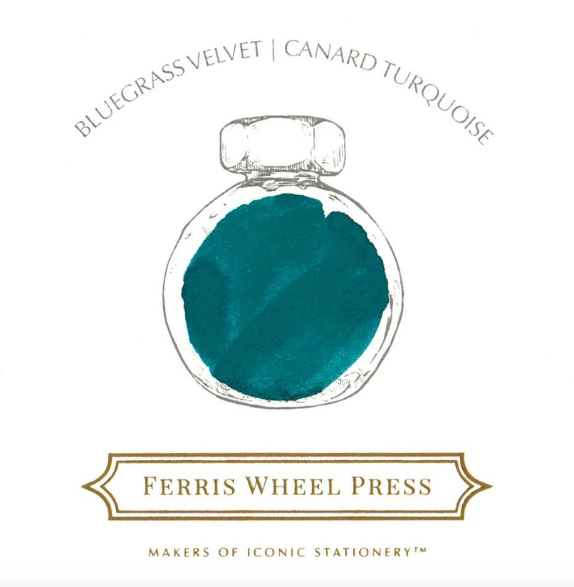 Ferris Wheel Press "Bluegrass Velvet" 38ml Bottled Ink