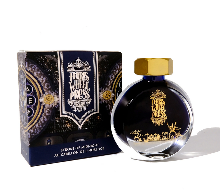 Ferris Wheel Press "Stroke of Midnight" 38ml Bottled Ink