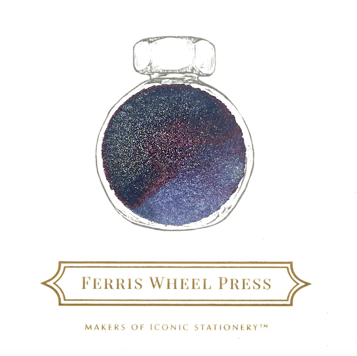 Ferris Wheel Press "Stroke of Midnight" 38ml Bottled Ink