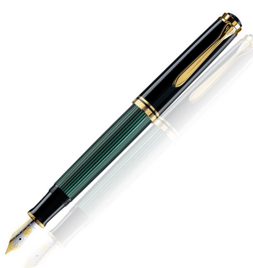Pelikan Souveran M800 Fountain Pen-Black Green