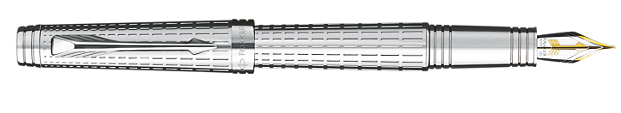 Parker Premier Deluxe Graduated Chiselling Fountain Pen