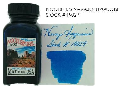 Noodler's Navajo Turquoise Bottled Ink