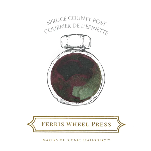 Ferris Wheel Press "Spruce County Post" 38ml Bottled Ink