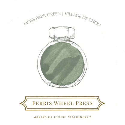 Ferris Wheel Press "Moss Park Green" 38ml Bottled Ink