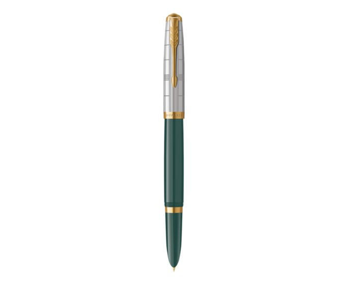 Parker 51 Premium Fountain Pen - Forest Green