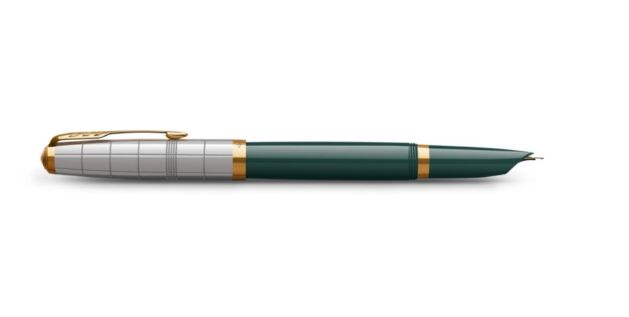 Parker 51 Premium Fountain Pen - Forest Green