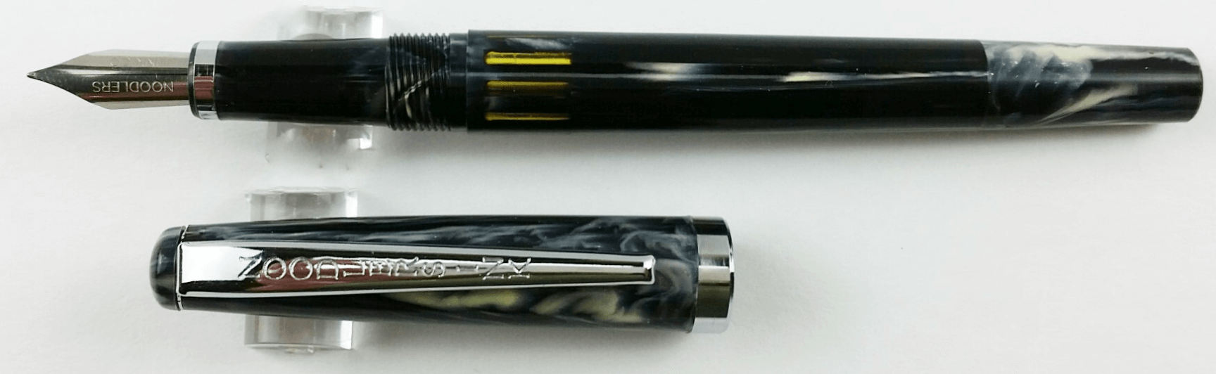 Noodler's Ivory Darkness Standard Flex Fountain Pen