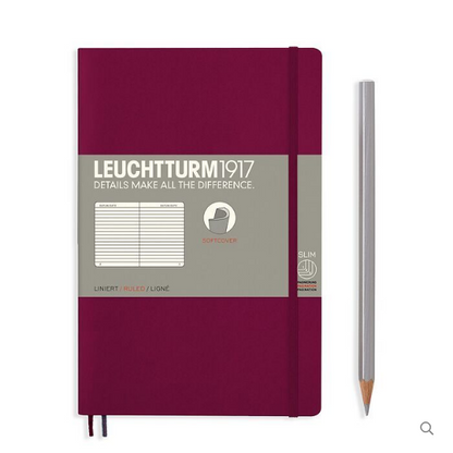Leuchtturm1917 B6+ Softcover Ruled Notebook