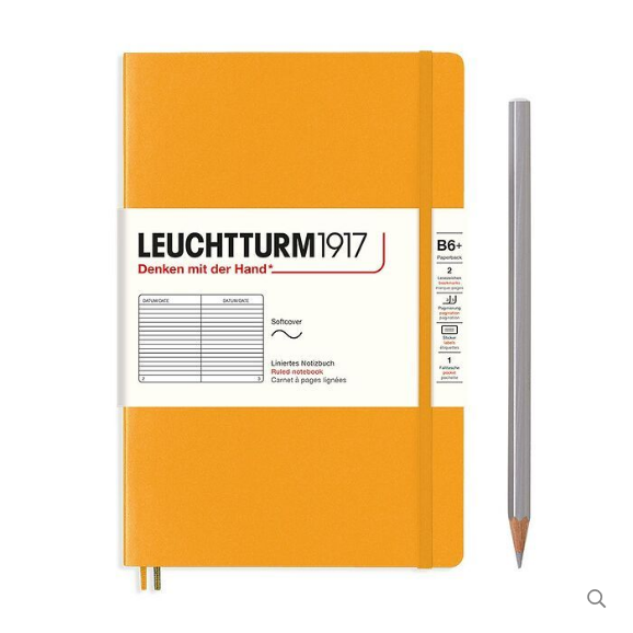 Leuchtturm1917 B6+ Softcover Ruled Notebook