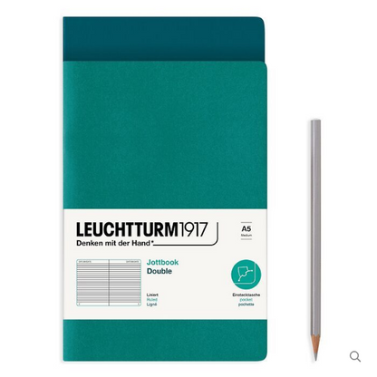 Leuchtturm1917 A5 Jottbook Softcover Notebook - Pack of Two