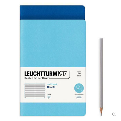Leuchtturm1917 A5 Jottbook Softcover Notebook - Pack of Two