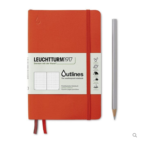 Leuchtturm1917 B6+ Outlines Weatherproof Notebook