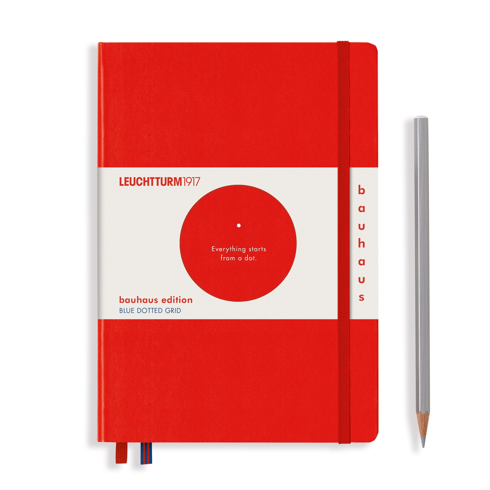 Leuchtturm1917 A5 Hardcover Notebook Bauhaus Edition