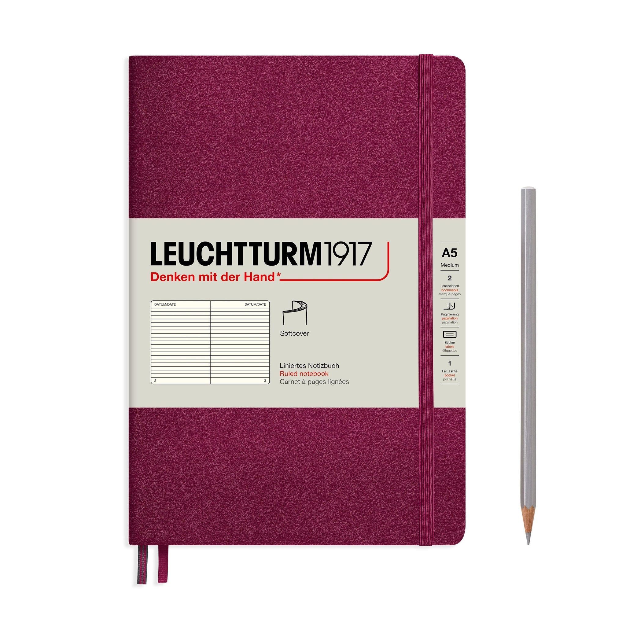 Leuchtturm1917 A5 Softcover Notebook